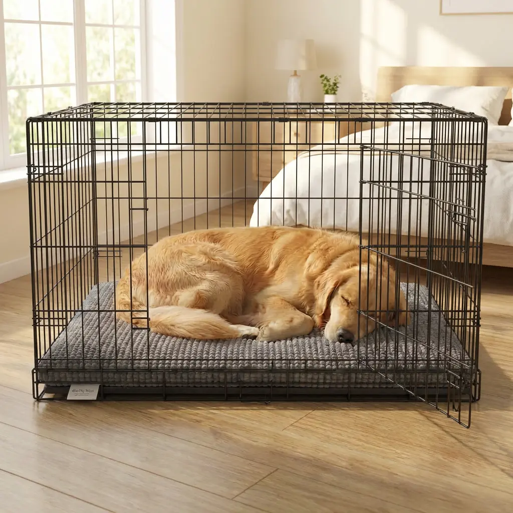 Puppy Pad - Memory Foam Crate Bed - Image 3